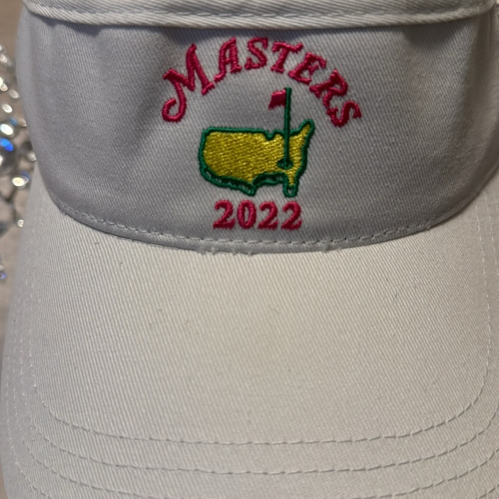 Masters 2022 Adjustable White Visor - image 2